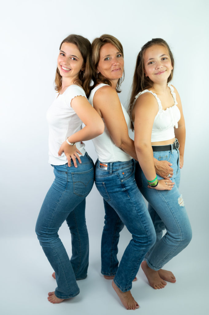 Maman et ses deux ados photographe famille Houilles Yvelines la Défense